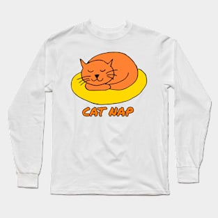 Cat Nap Long Sleeve T-Shirt